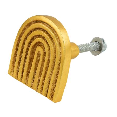 Antique Semi Oval Iron Cabinet Knobs